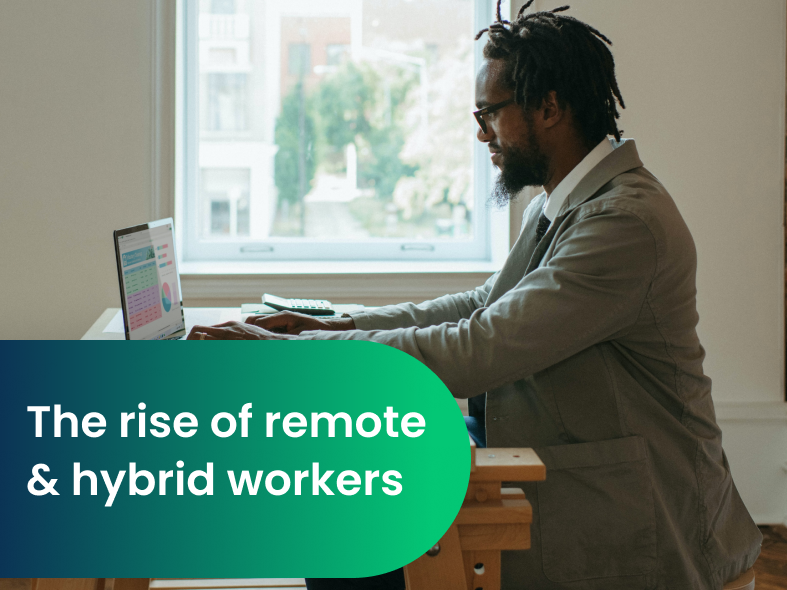 the rise of remote workers visual blog